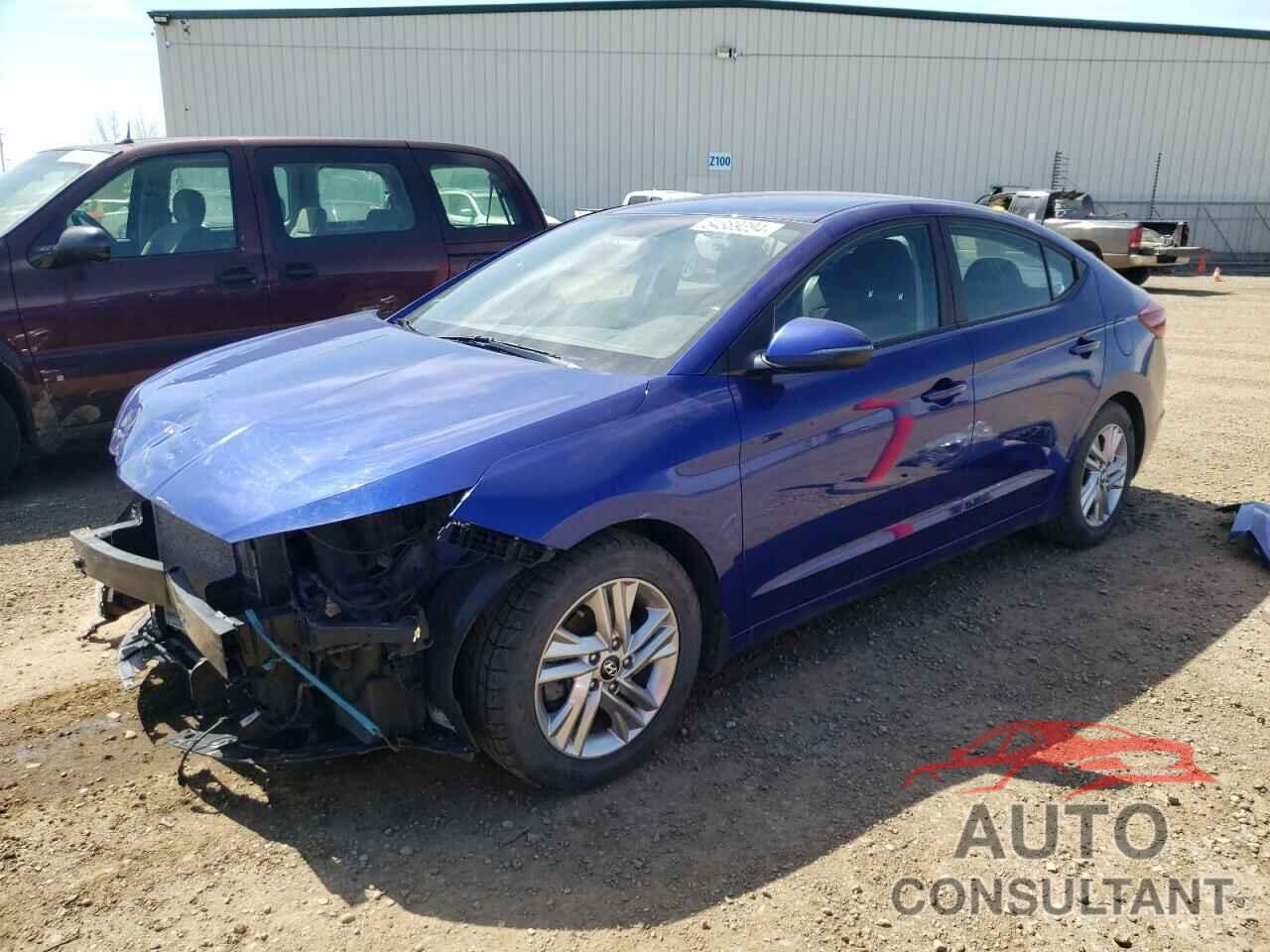 HYUNDAI ELANTRA 2019 - KMHD84LFXKU741183