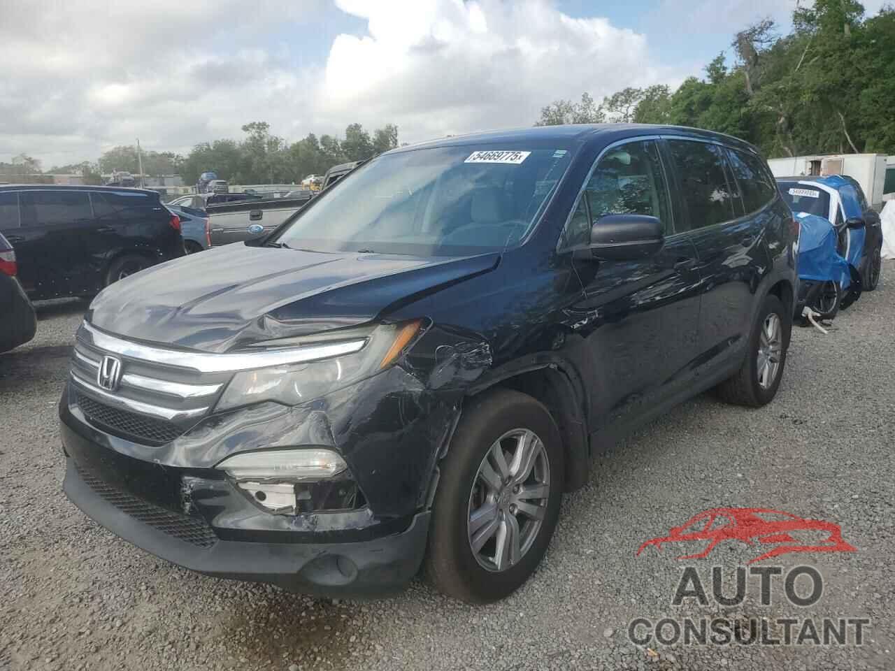 HONDA PILOT 2018 - 5FNYF5H16JB002379