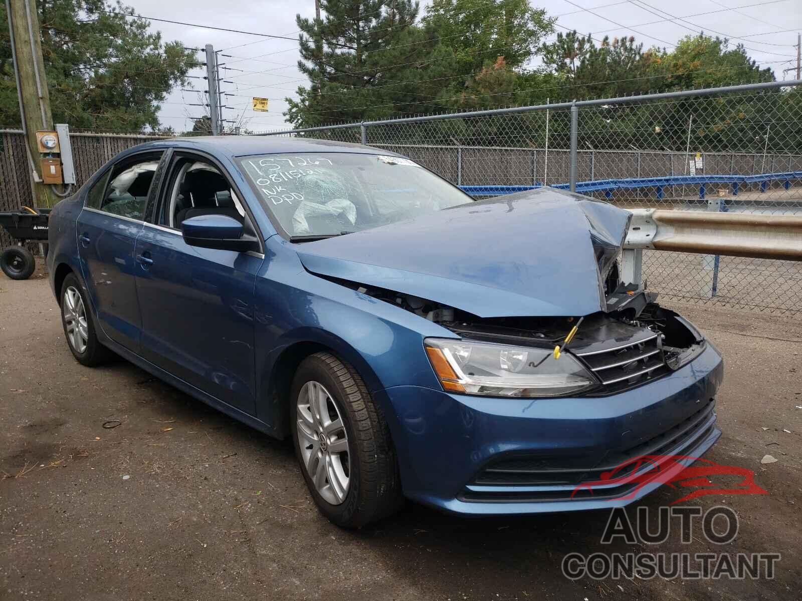 VOLKSWAGEN JETTA 2017 - 3VW2B7AJ4HM245411
