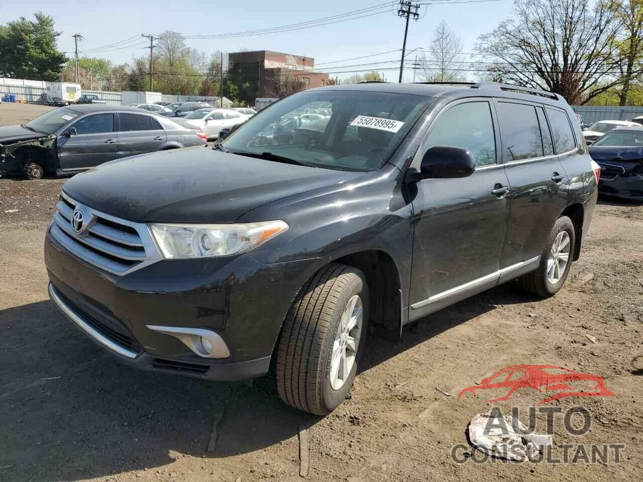 TOYOTA HIGHLANDER 2013 - 5TDBK3EH0DS240347
