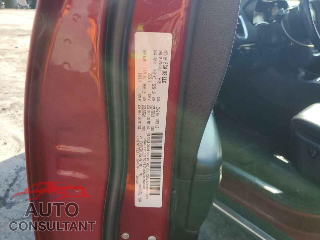 DODGE DURANGO 2015 - 1C4RDJDGXFC796143