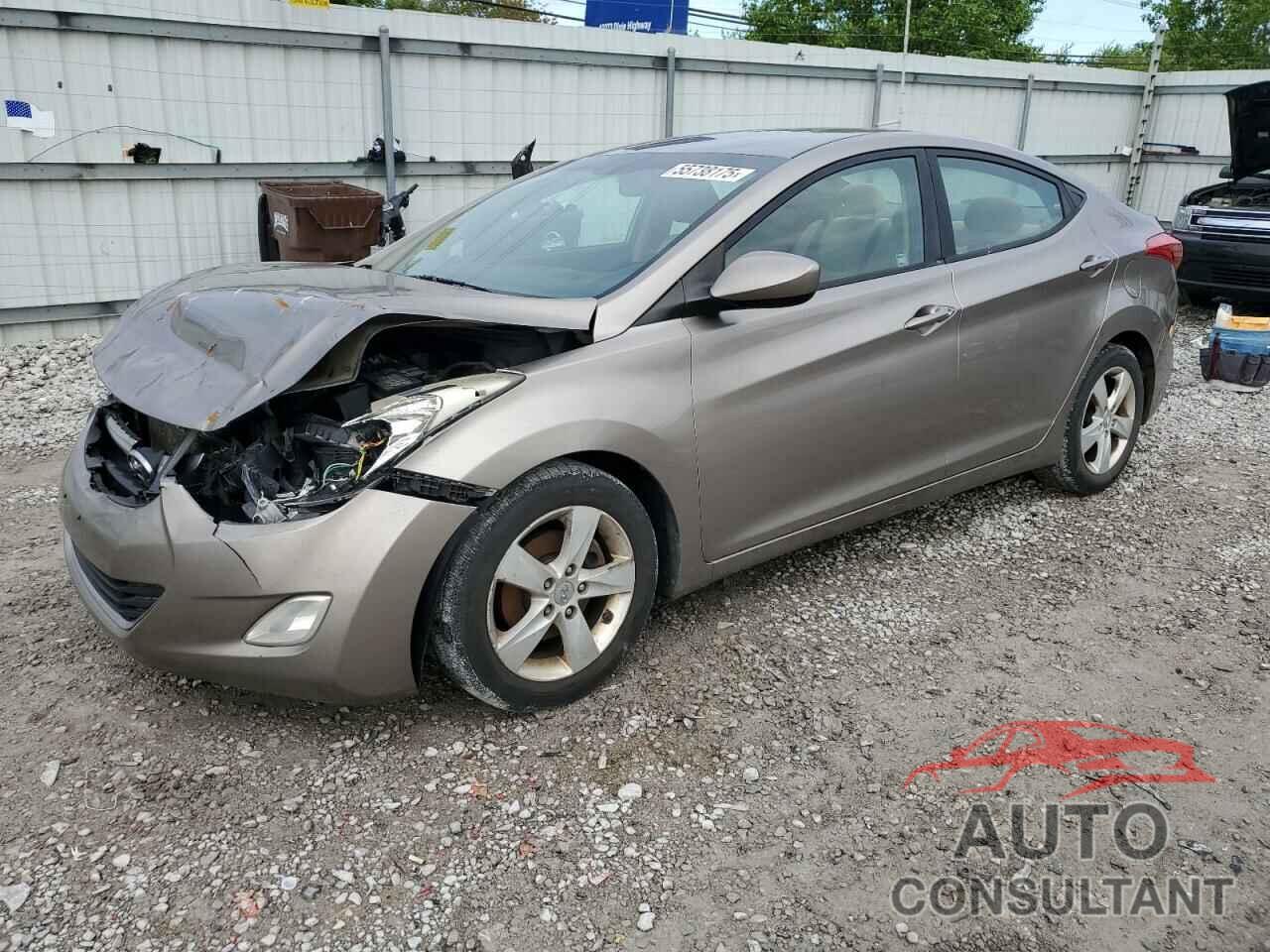 HYUNDAI ELANTRA 2012 - 5NPDH4AE2CH150405