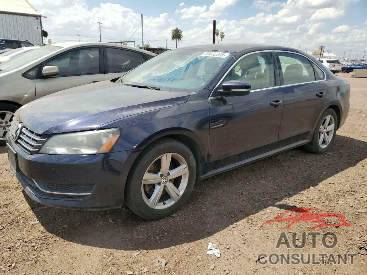 VOLKSWAGEN PASSAT 2013 - 1VWBN7A35DC116789