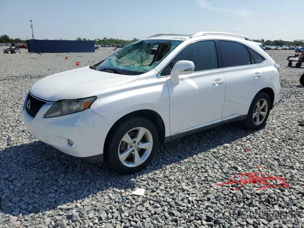 LEXUS RX350 2010 - 2T2BK1BA1AC039732