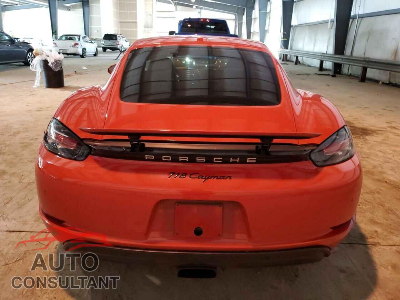 PORSCHE CAYMAN 2017 - WP0AA2A84HS270611