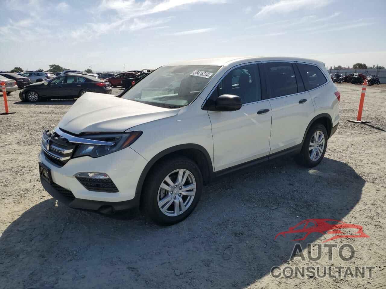 HONDA PILOT 2016 - 5FNYF5H12GB024243