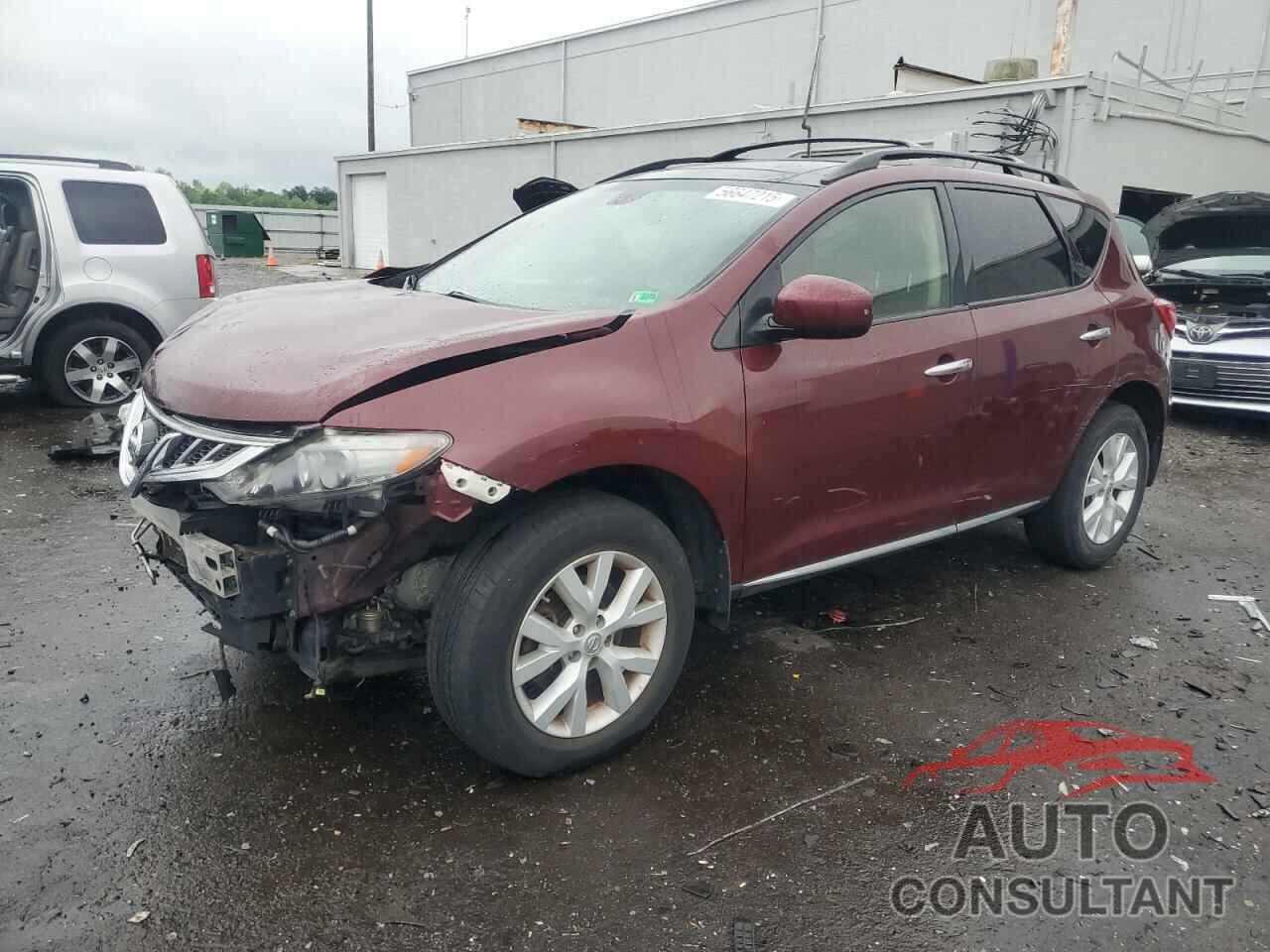 NISSAN MURANO 2012 - JN8AZ1MWXCW228138