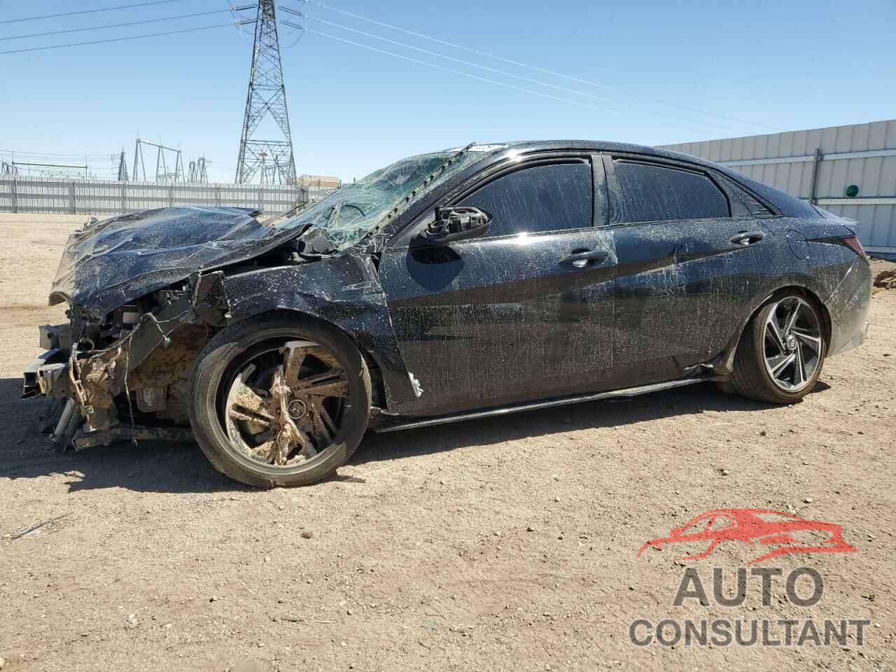 HYUNDAI ELANTRA 2022 - KMHLR4AF5NU340446