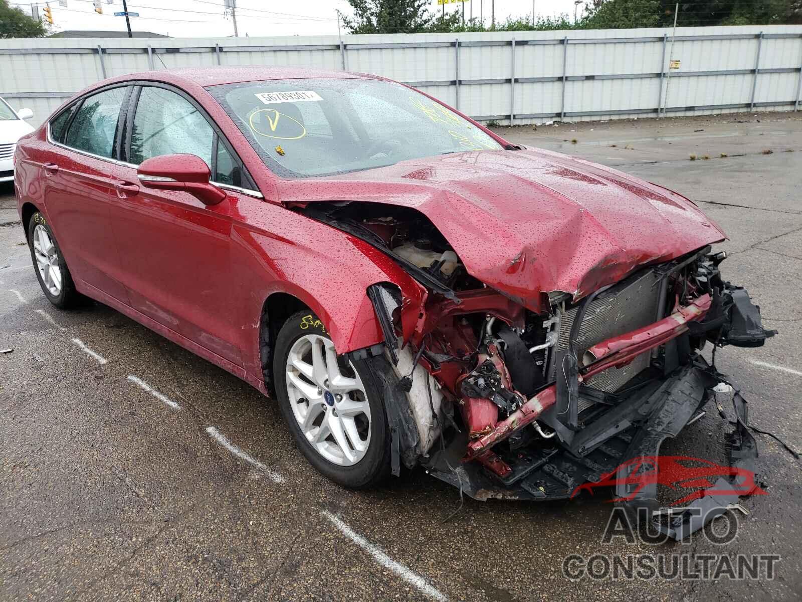 FORD FUSION 2016 - 1FA6P0H76G5121951