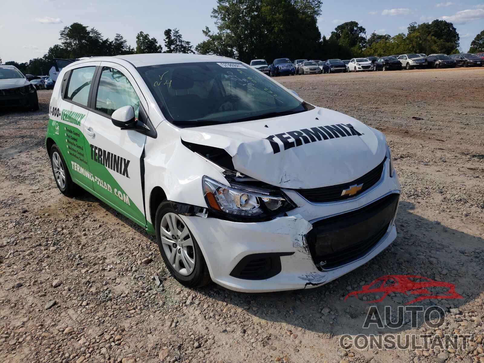 CHEVROLET SONIC 2020 - 1G1JG6SBXL4103871