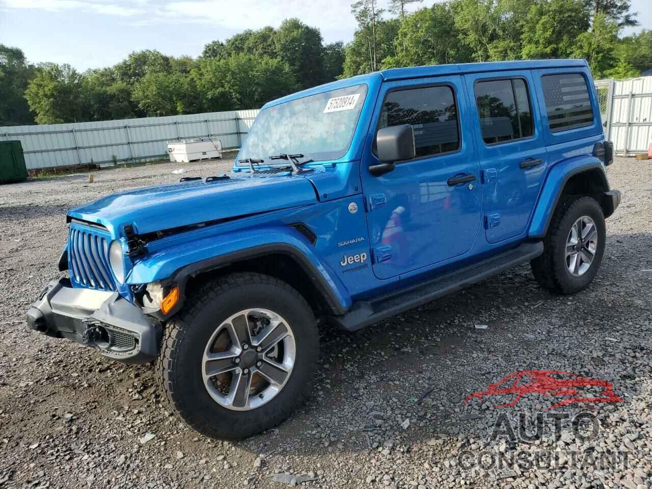 JEEP WRANGLER 2022 - 1C4HJXEN6NW256502