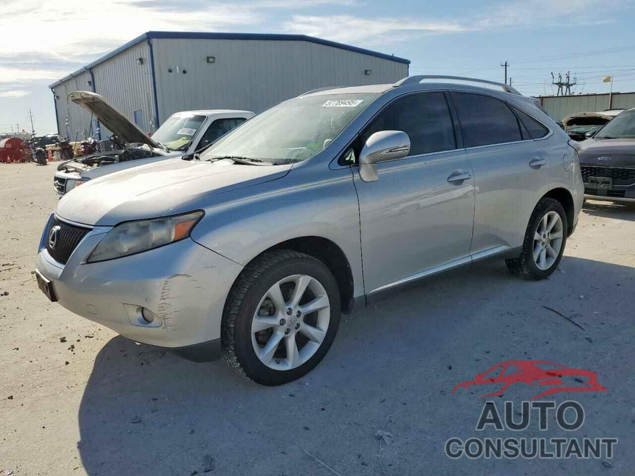 LEXUS RX350 2010 - 2T2ZK1BA2AC033601