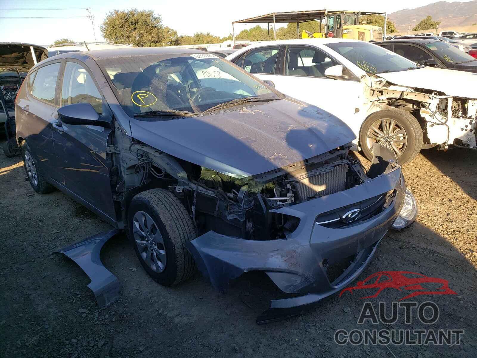 HYUNDAI ACCENT 2016 - KMHCT5AE7GU281255