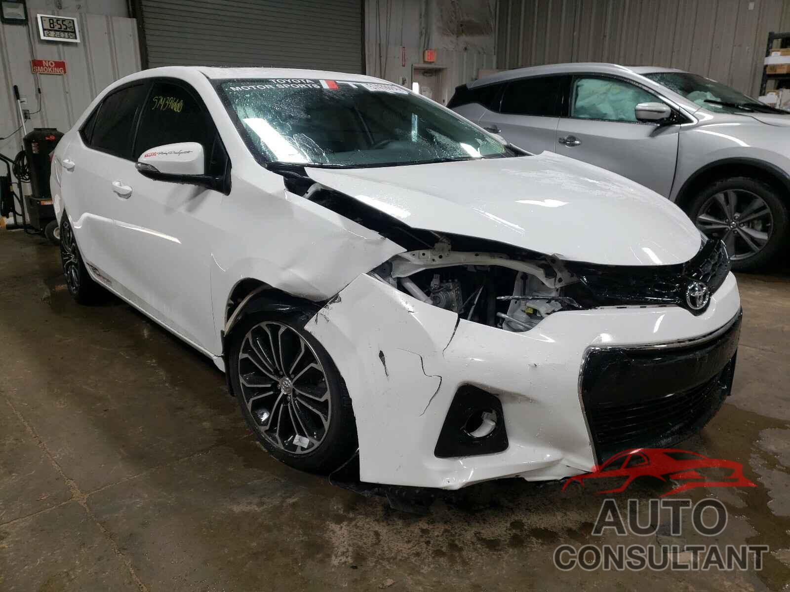 TOYOTA COROLLA 2016 - 2T1BURHE8GC551259