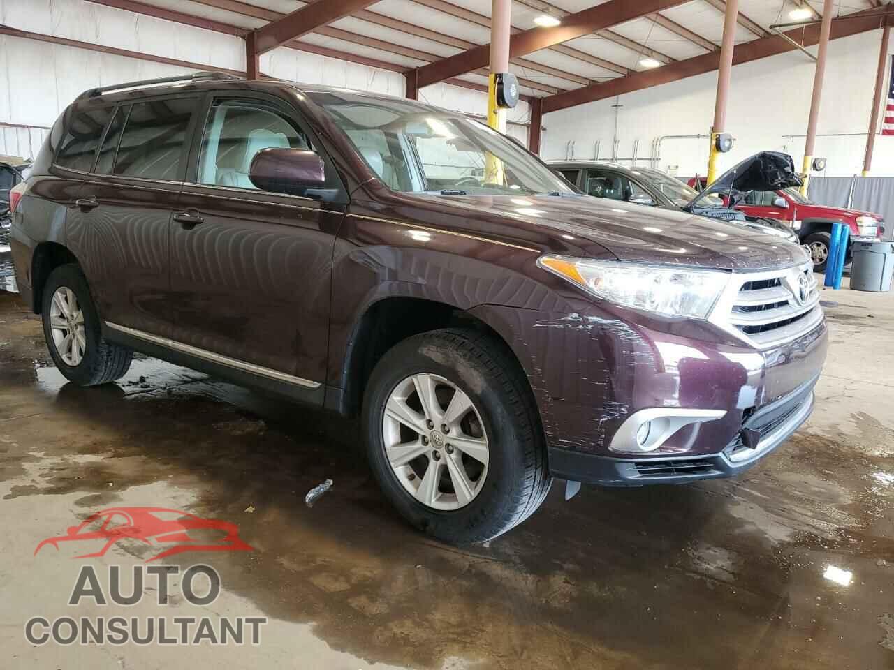 TOYOTA HIGHLANDER 2012 - 5TDBK3EHXCS101373