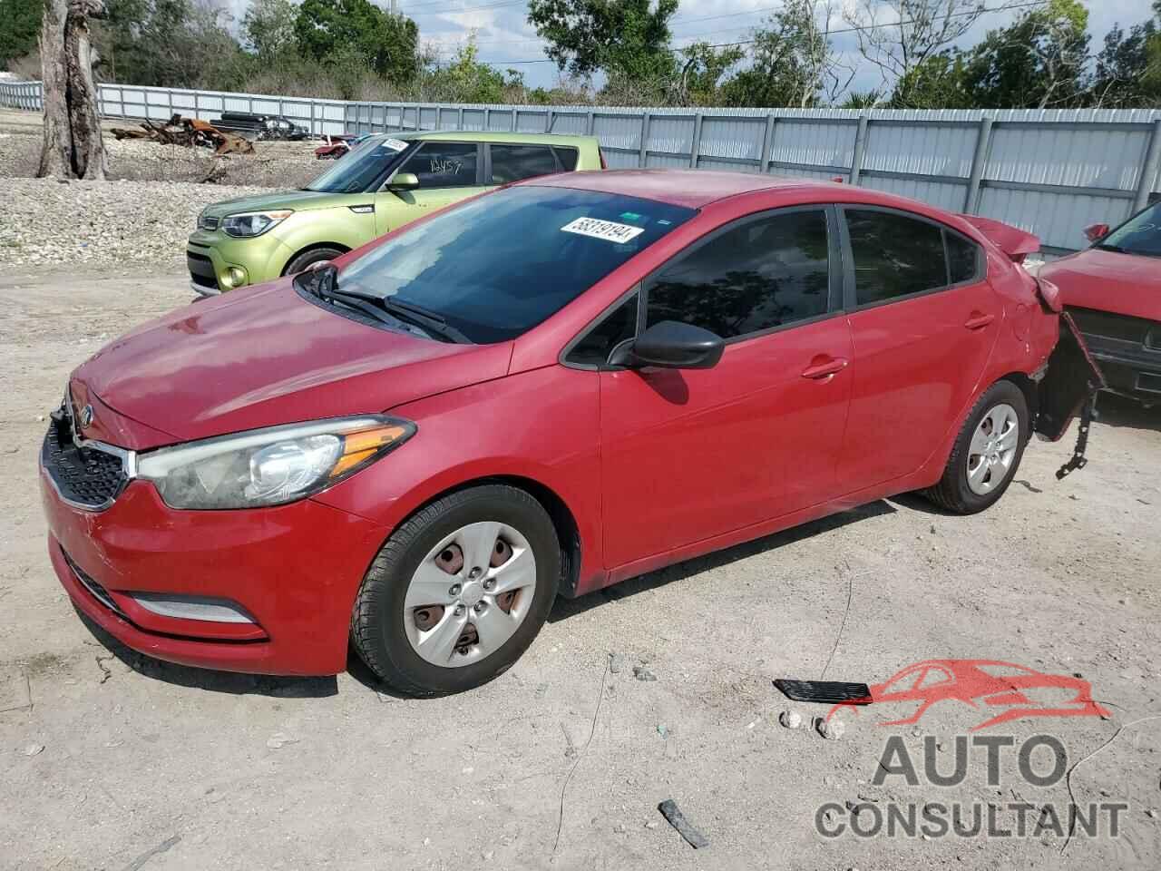 KIA FORTE 2016 - KNAFK4A68G5441304