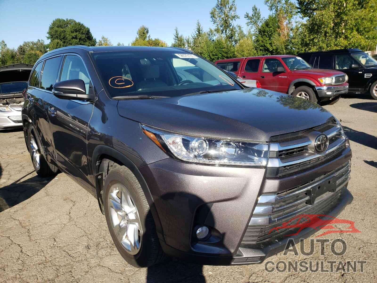 TOYOTA HIGHLANDER 2018 - 5TDDZRFHXJS805270