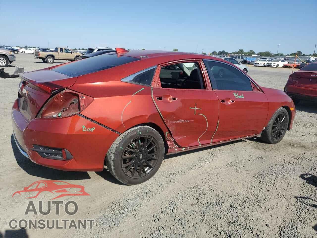 HONDA CIVIC 2019 - 19XFC1F37KE210145