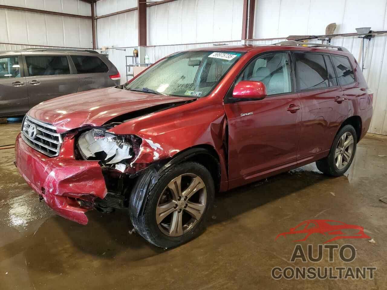 TOYOTA HIGHLANDER 2009 - JTEES43AX92120039