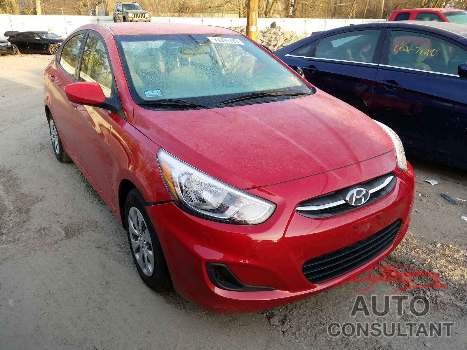 HYUNDAI ACCENT 2016 - KMHCT4AE6GU135214