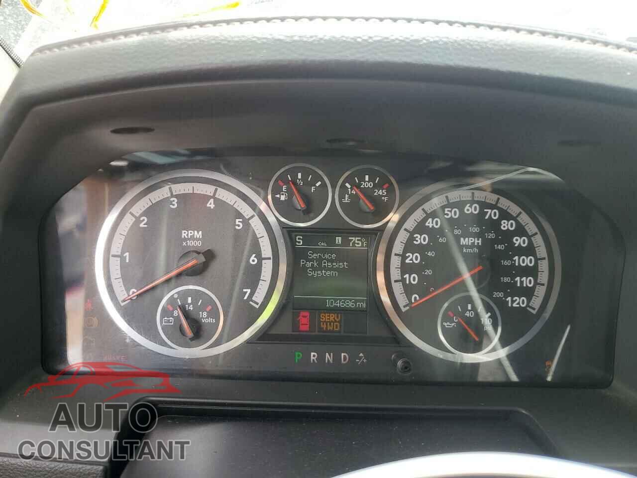 DODGE RAM 1500 2012 - 1C6RD7HT0CS177408