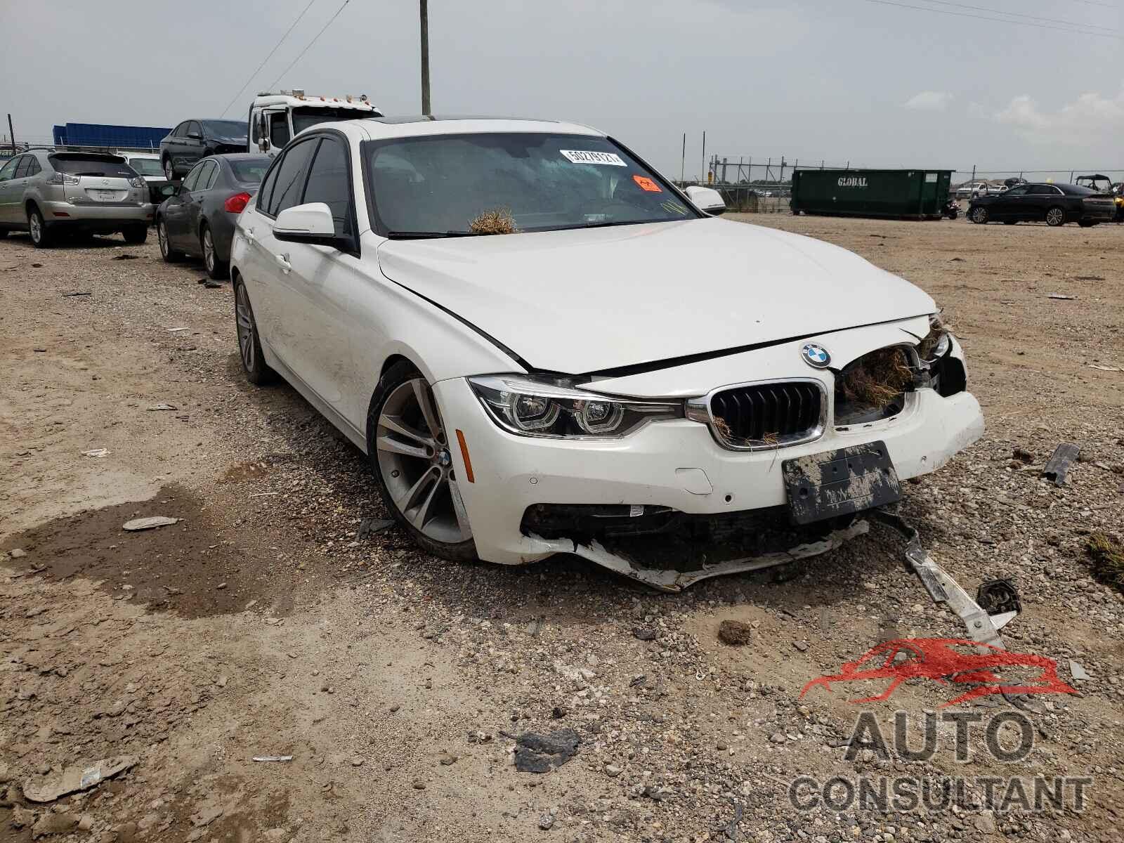 BMW 3 SERIES 2016 - WBA8E5C59GK388317