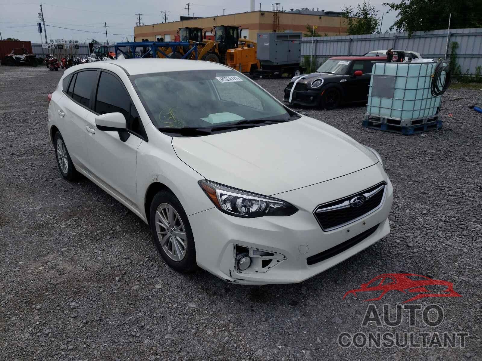 SUBARU IMPREZA 2018 - 4S3GTAE68J3710577