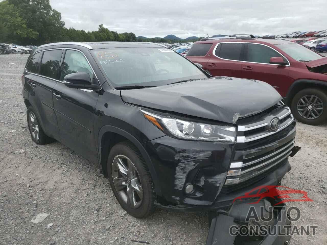 TOYOTA HIGHLANDER 2017 - 5TDDZRFH3HS476423
