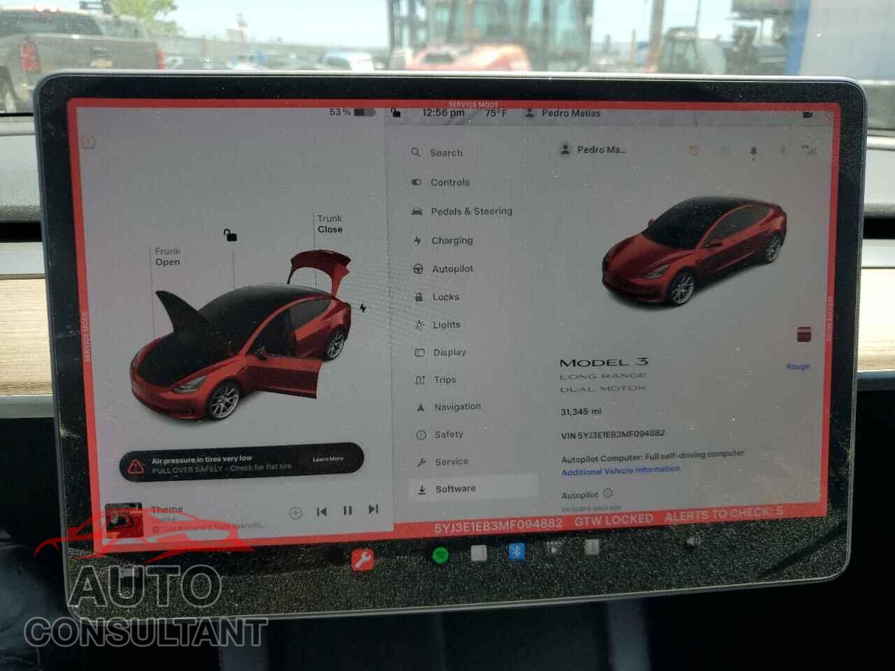 TESLA MODEL 3 2021 - 5YJ3E1EB3MF094882
