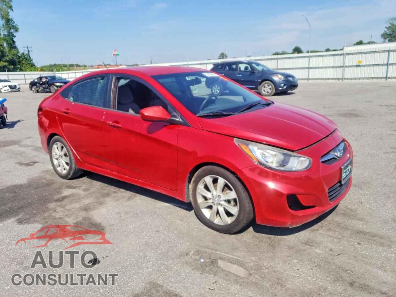 HYUNDAI ACCENT 2012 - KMHCU4AE7CU096236