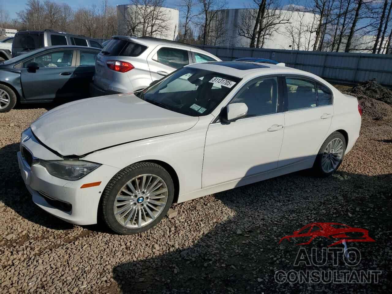 BMW 3 SERIES 2012 - WBA3A5C55CF257491