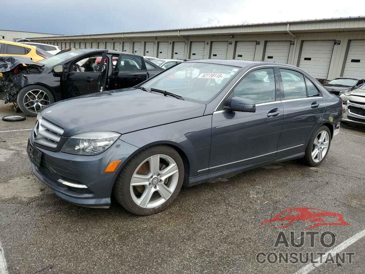 MERCEDES-BENZ C-CLASS 2011 - WDDGF8BB3BR134306