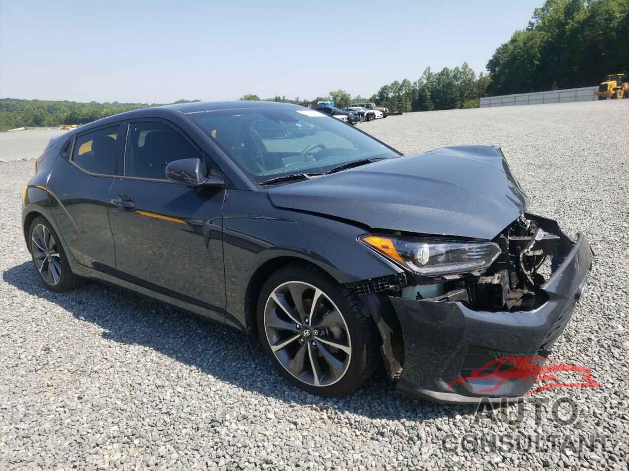 HYUNDAI VELOSTER 2019 - KMHTG6AF6KU019075