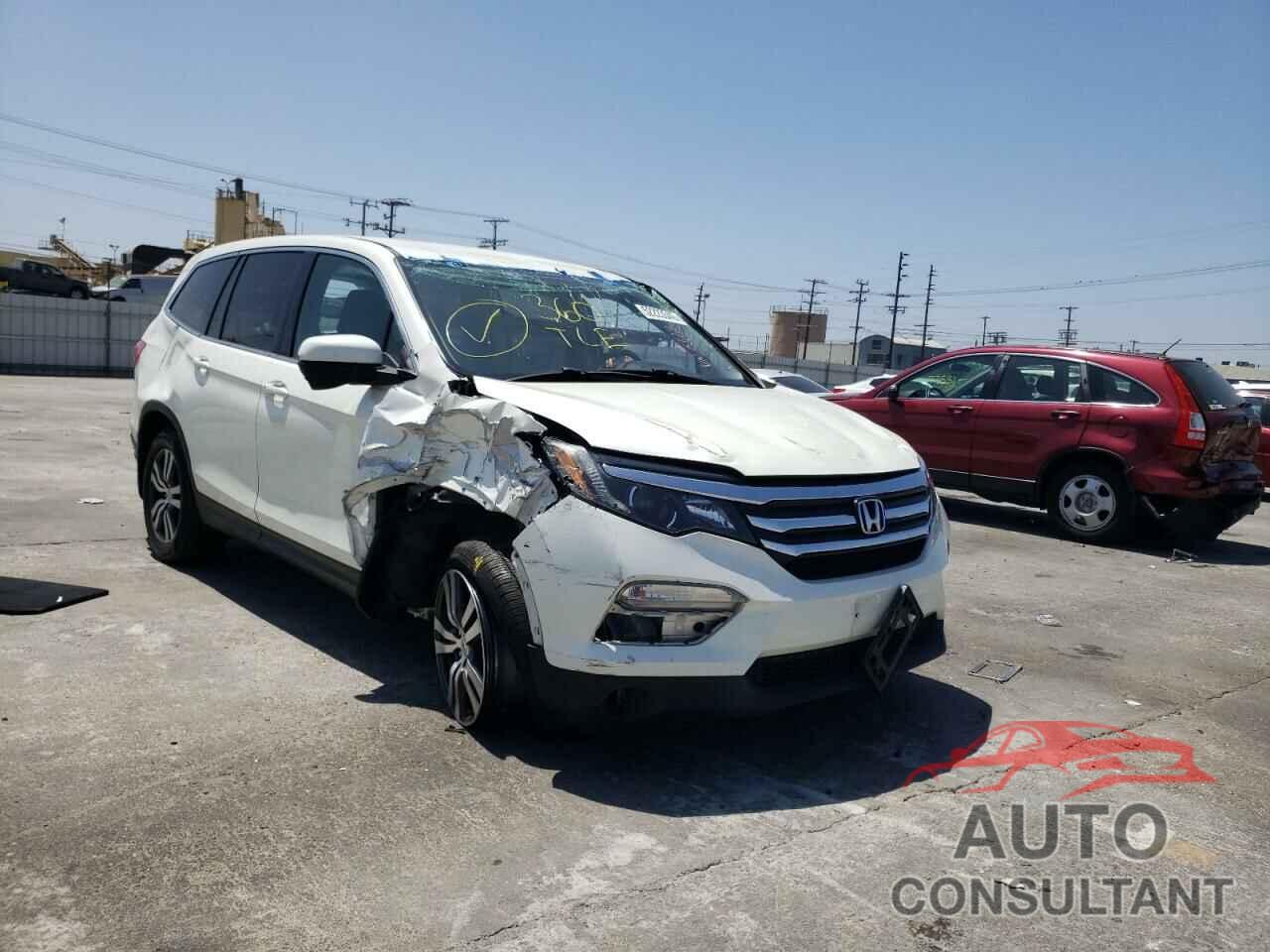 HONDA PILOT 2017 - 5FNYF5H36HB018772