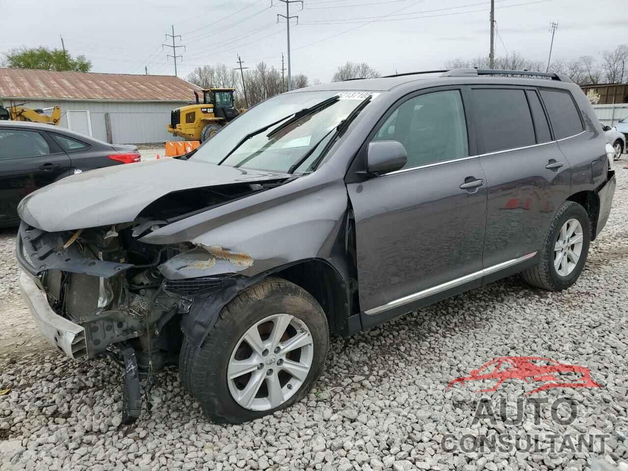 TOYOTA HIGHLANDER 2012 - 5TDBK3EH7CS129714