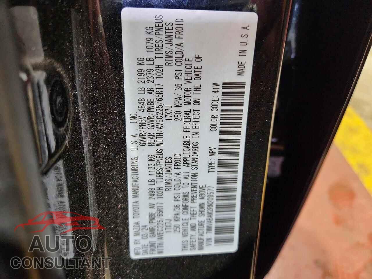 MAZDA CX-50 2024 - 7MMVABAM2RN209577
