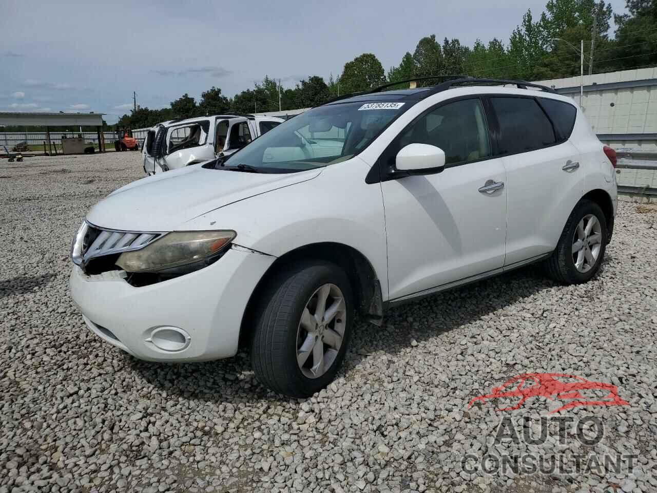 NISSAN MURANO 2009 - JN8AZ18U19W006749