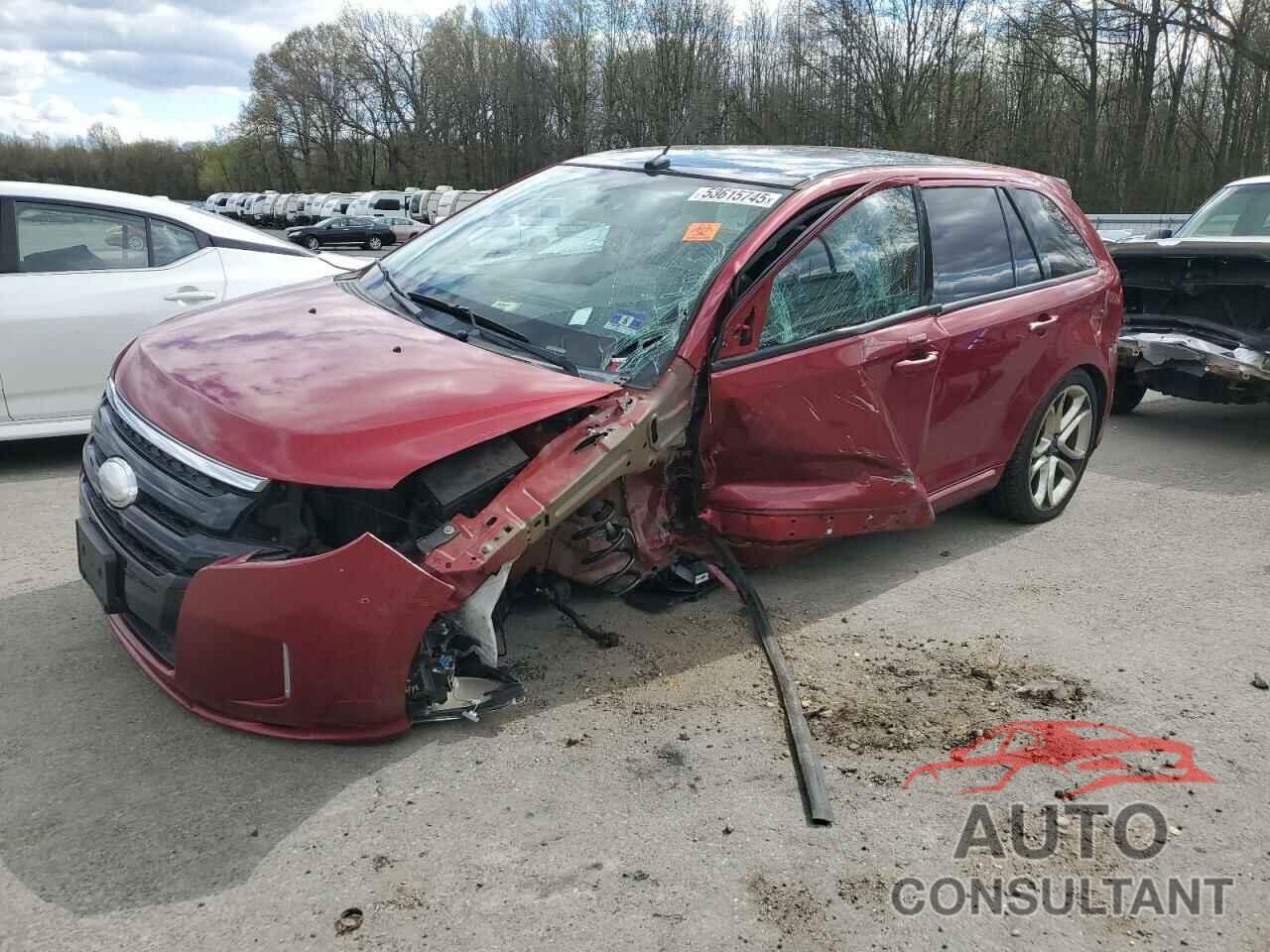 FORD EDGE 2013 - 2FMDK4AK3DBB89309