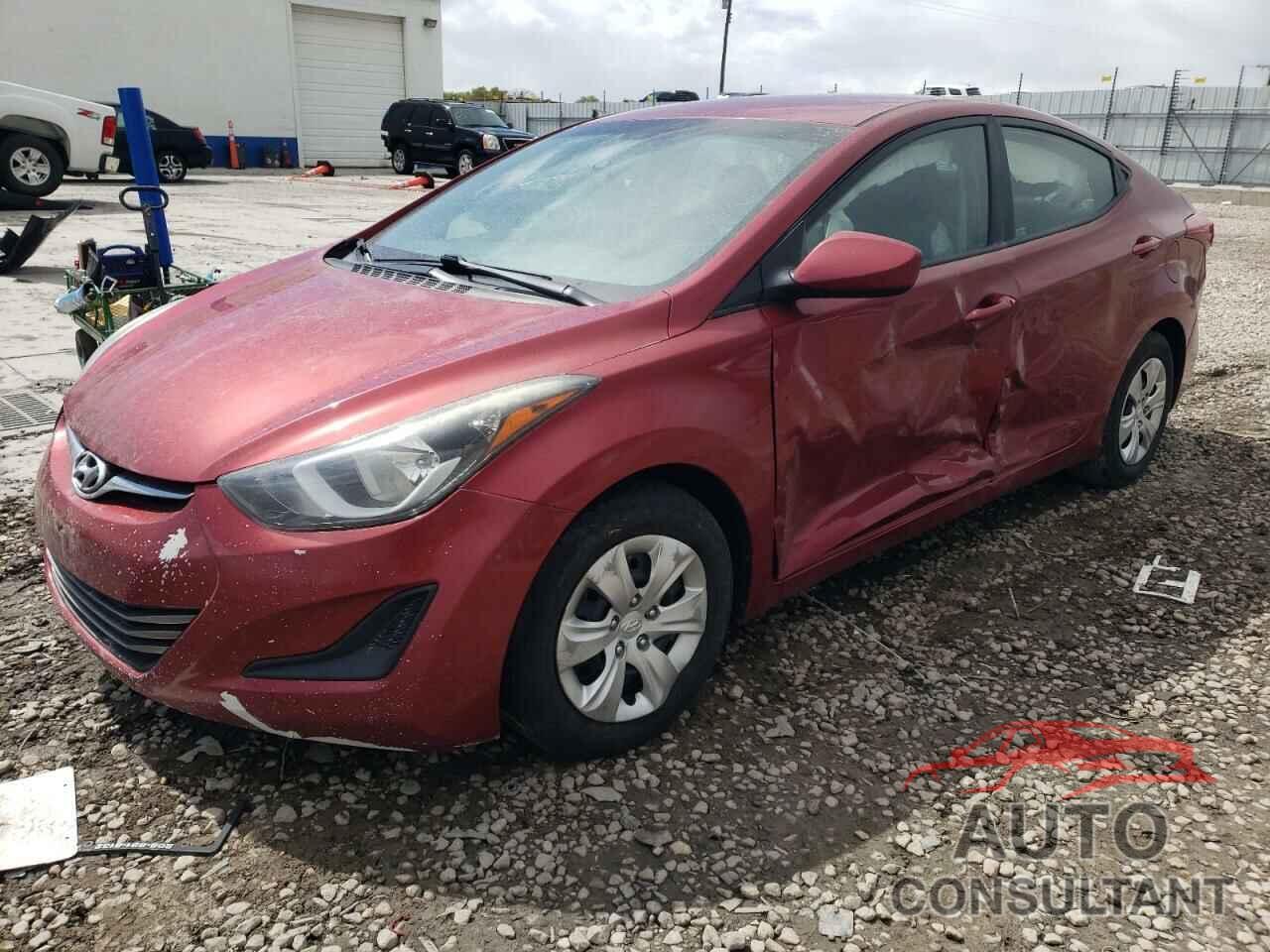 HYUNDAI ELANTRA 2016 - 5NPDH4AEXGH740826