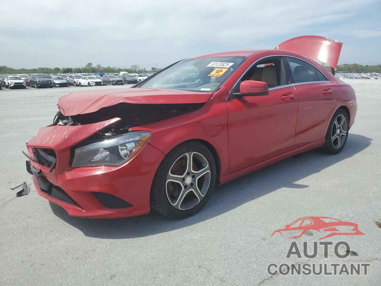 MERCEDES-BENZ CLA-CLASS 2014 - WDDSJ4GB0EN124788