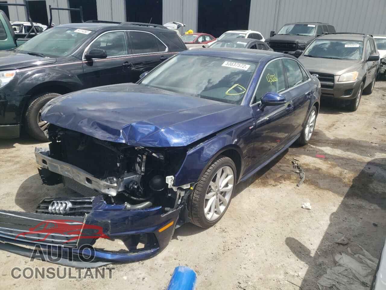 AUDI A4 2019 - WAUDNAF48KA024978