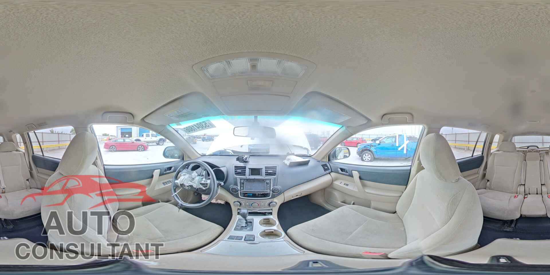 TOYOTA HIGHLANDER 2013 - 5TDZA3EH8DS035196