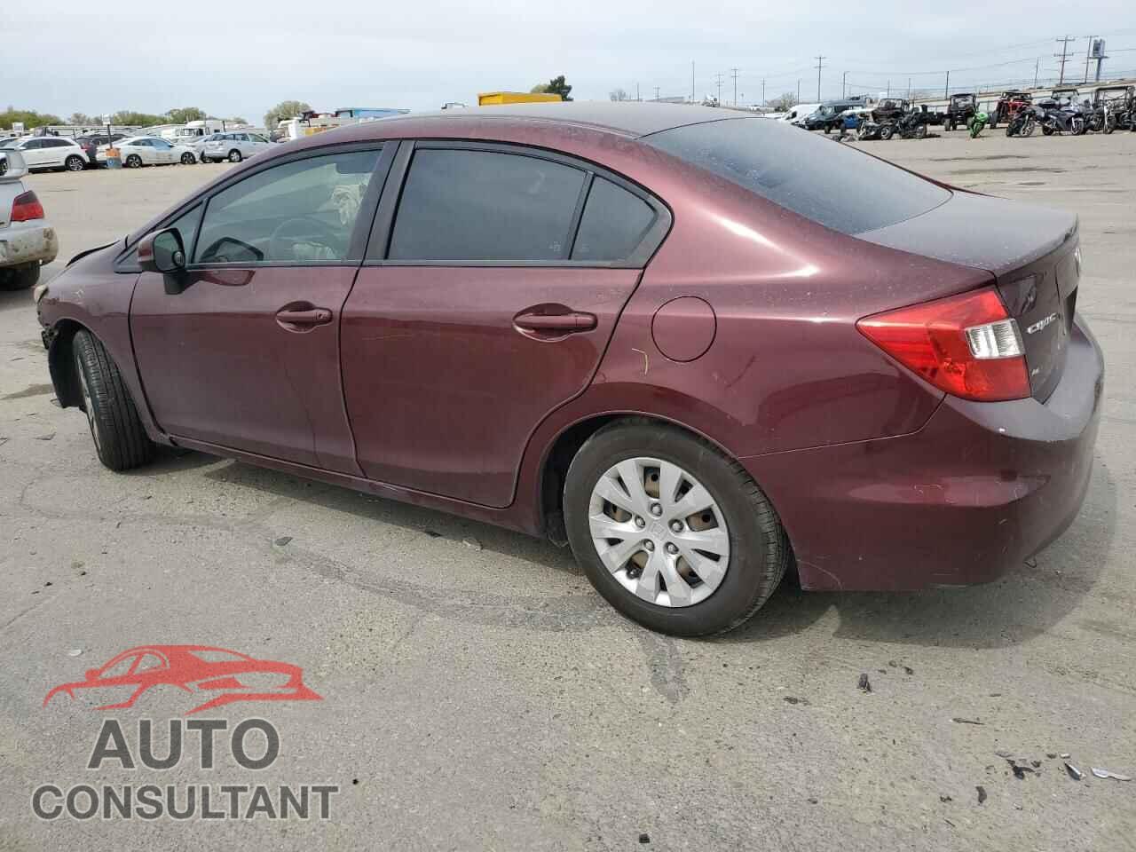 HONDA CIVIC 2012 - 19XFB2F52CE368274