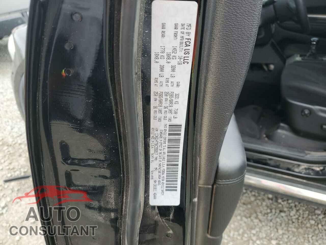 DODGE DURANGO 2019 - 1C4SDHFT5KC556917