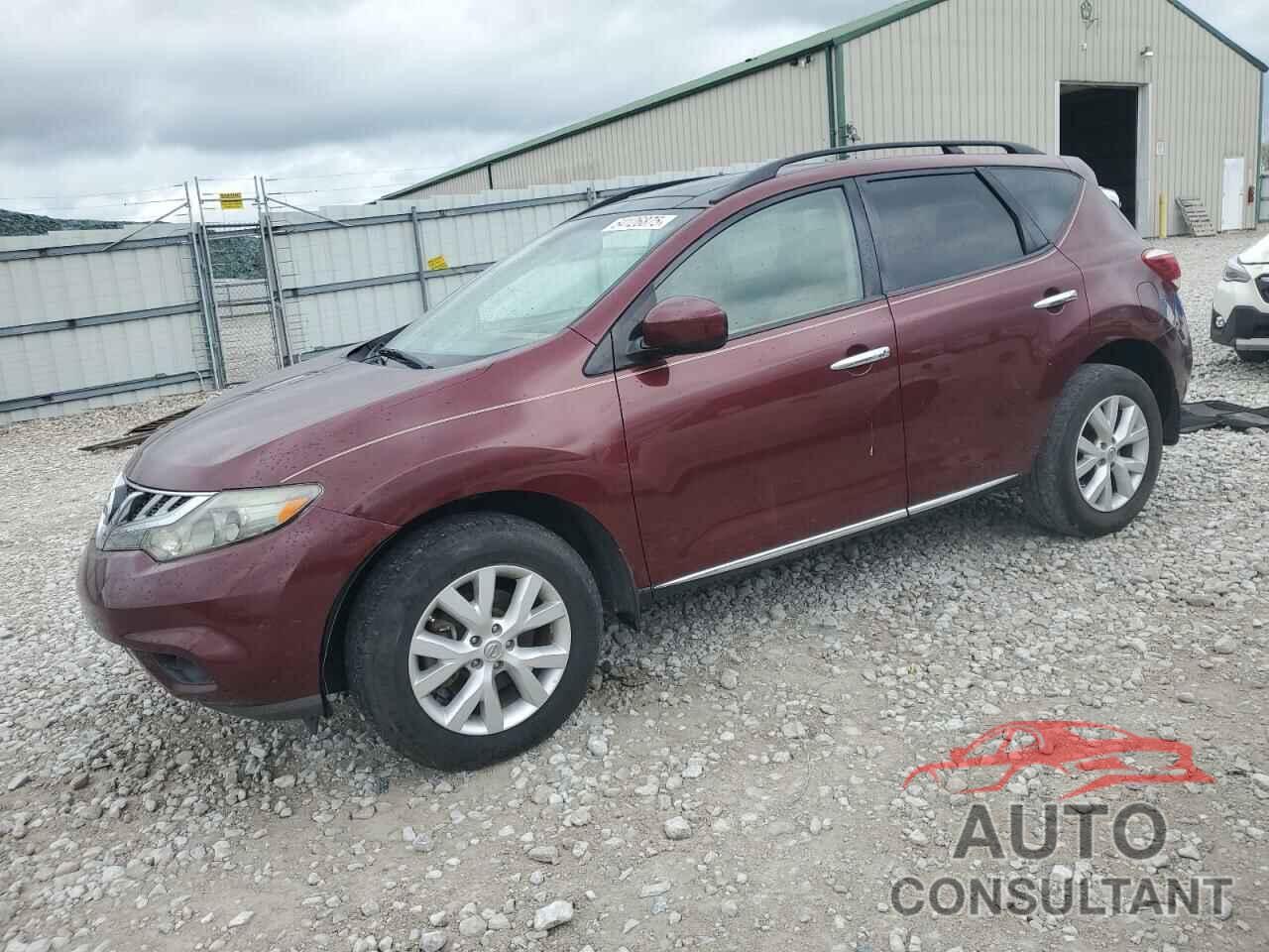 NISSAN MURANO 2011 - JN8AZ1MW4BW187083