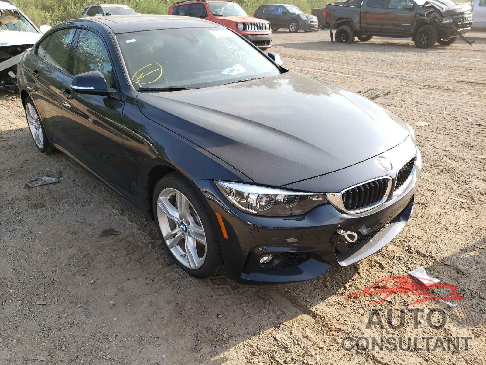 BMW 4 SERIES 2019 - WBA4J7C57KBM75230