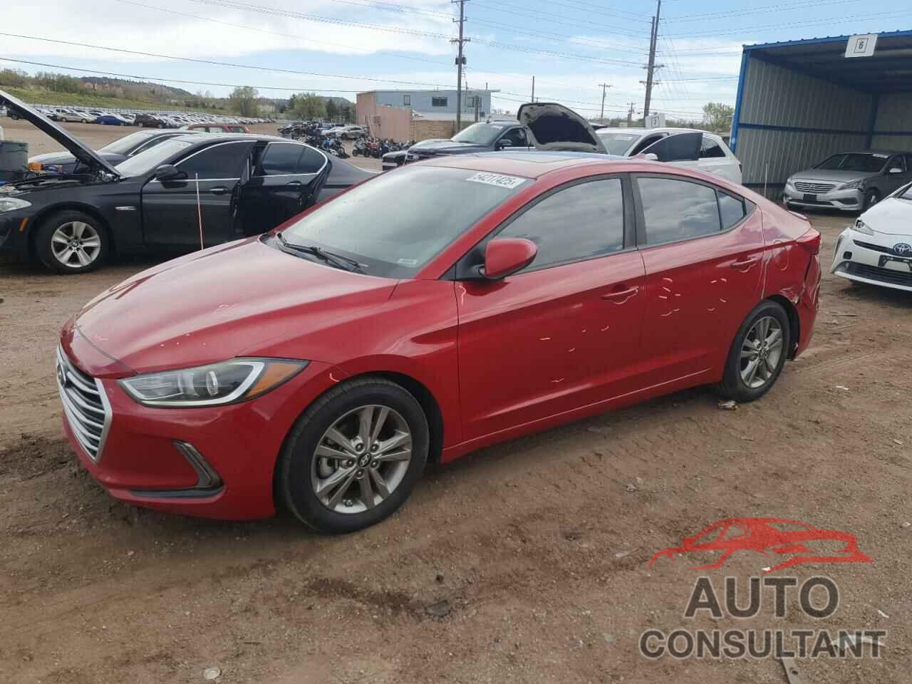 HYUNDAI ELANTRA 2017 - 5NPD84LF9HH168347