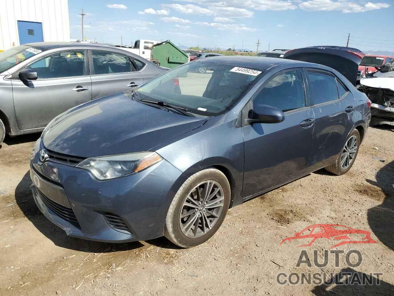 TOYOTA COROLLA 2016 - 2T1BURHE6GC680603