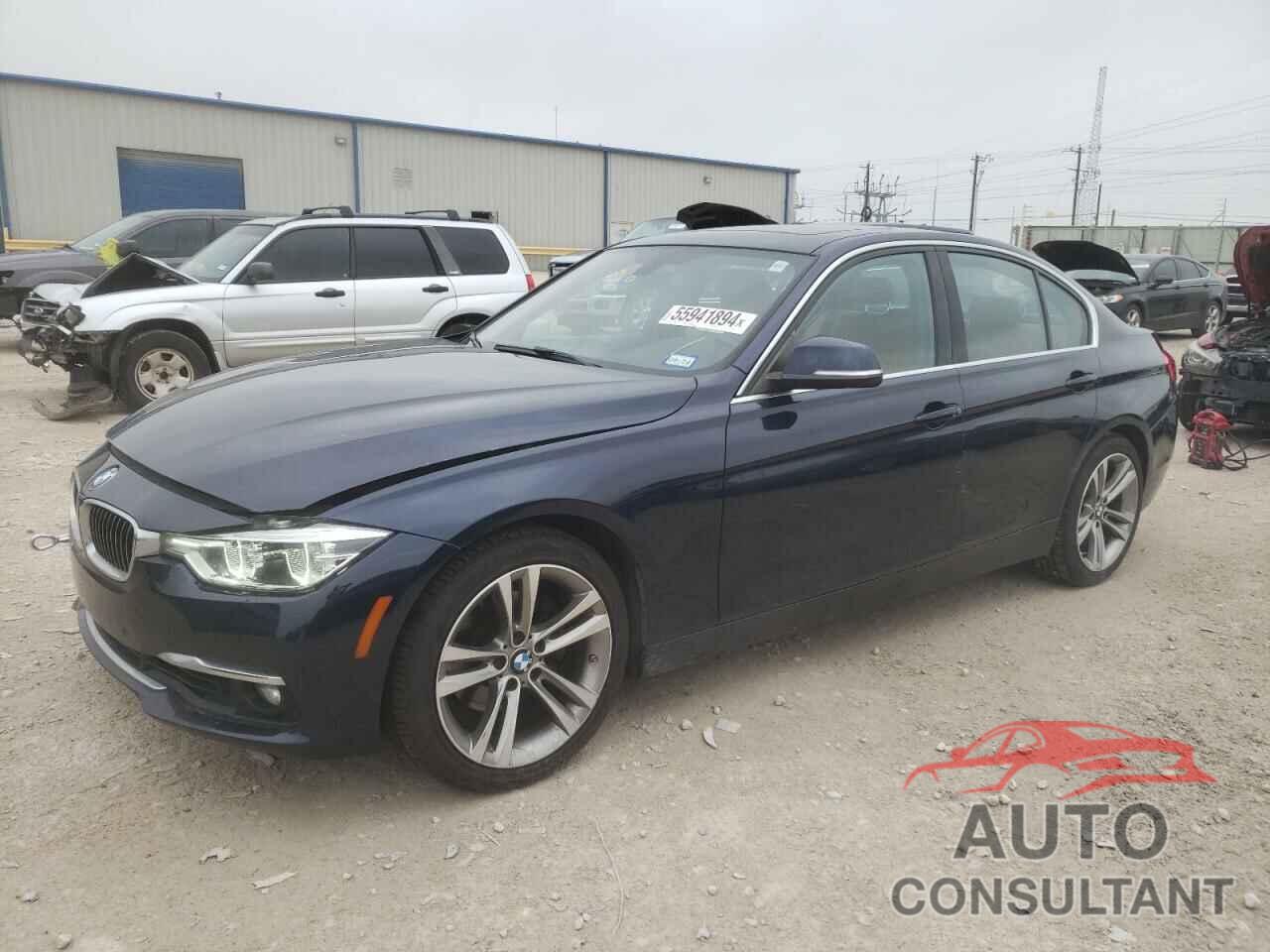 BMW 3 SERIES 2016 - WBA8E3C58GK500285