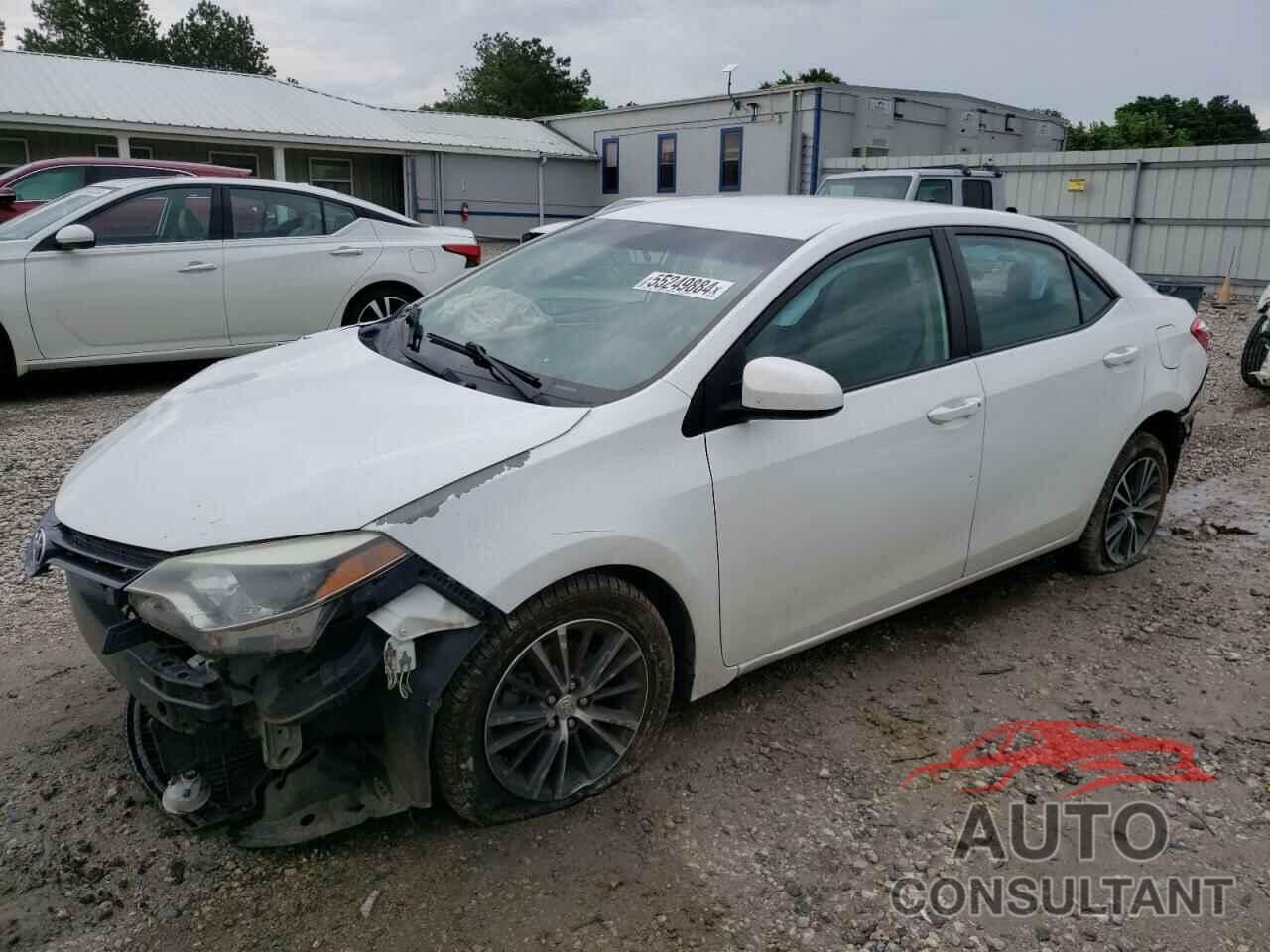 TOYOTA COROLLA 2016 - 5YFBURHE0GP378465